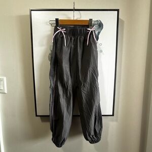 Zara Kids Jogger Pants Pink & Charcoal